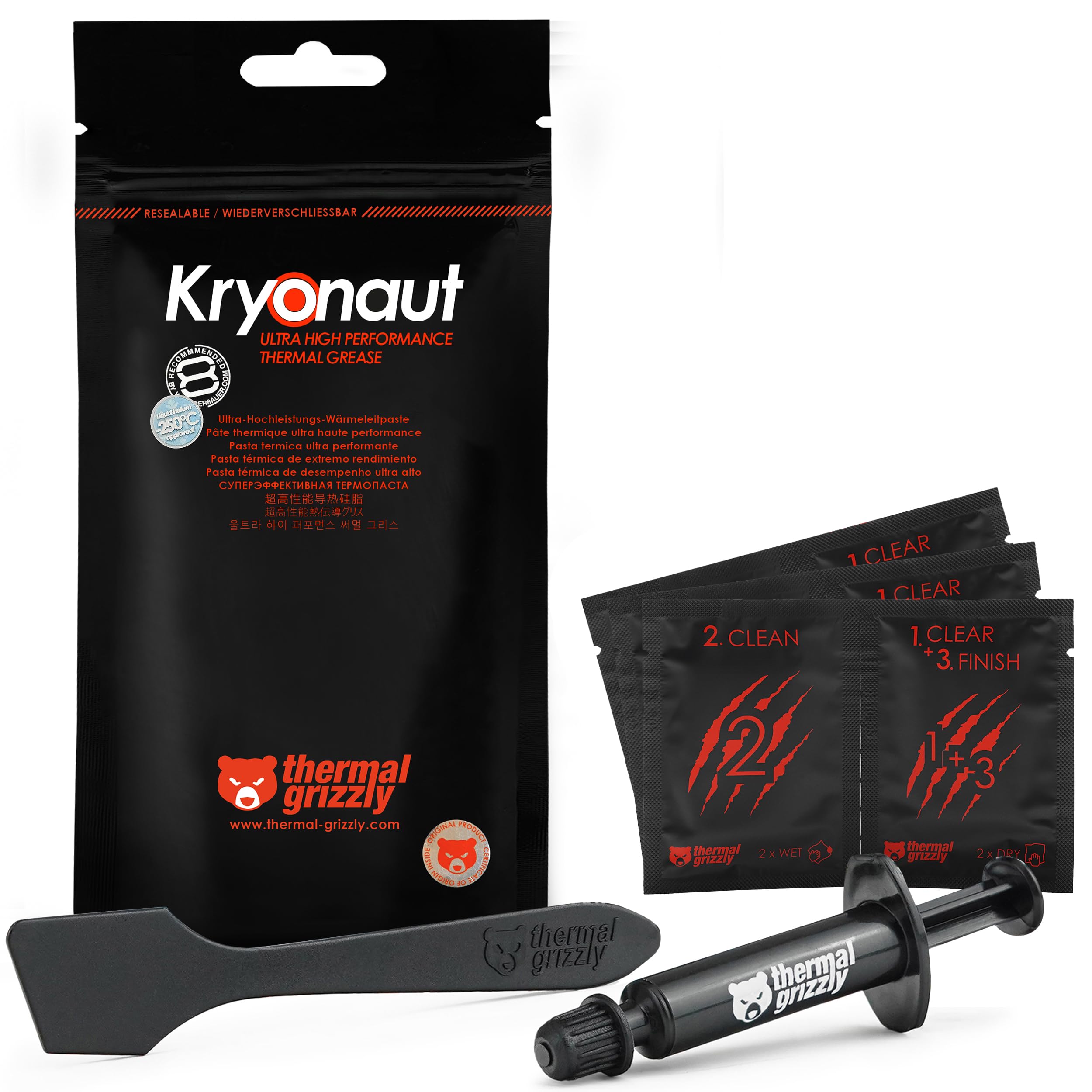 Amazon.com: Thermal Grizzly Kryonaut - 1 Gram - Extremely High